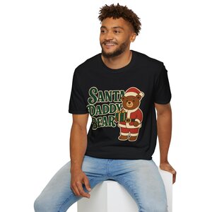 11208587565230912491_2048.jpeg Santa Daddy Bear T-Shirt — Cute Teddy Santa Christmas Tee