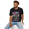 11238294333420974221_2048.jpeg Baby Skeleton Tee — Retro Goth Graphic T-Shirt ("Baby" Text)