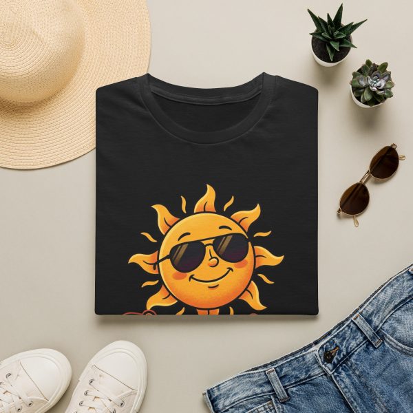 T-Shirt — 'The Rotation of the Earth Really Makes My Day' Retro Sun