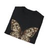 Butterfly Motif T-Shirt — "Still Learning, Still Unravelling"