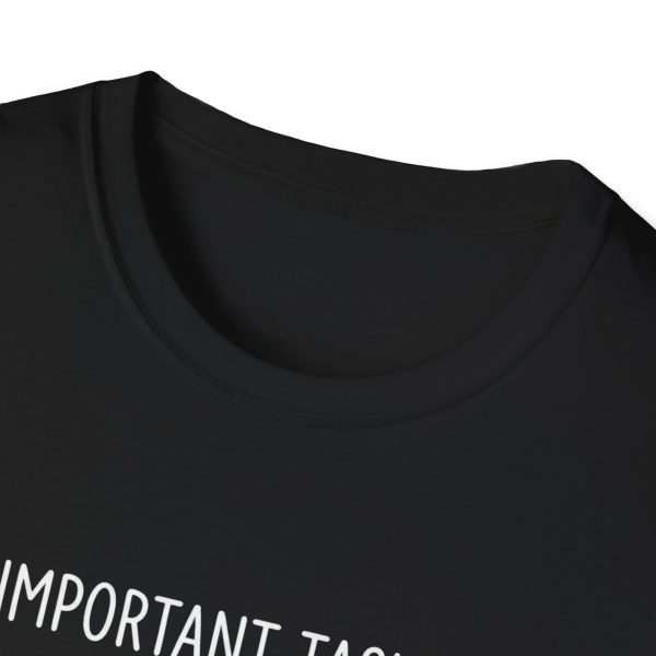 11427708143455682840_2048.jpeg T-Shirt — "Important Tasks? Sleep." Skeleton Dog Funny Sleepy Tee