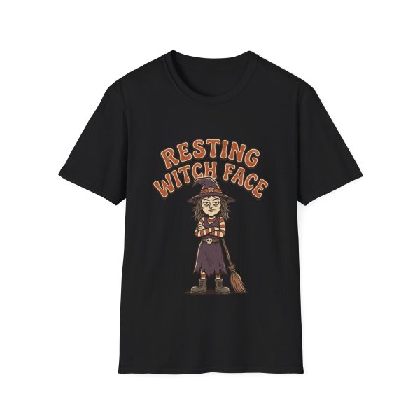 1188481637190195293_2048.jpeg Resting Witch Face T-Shirt — Funny Halloween Witch Graphic Tee