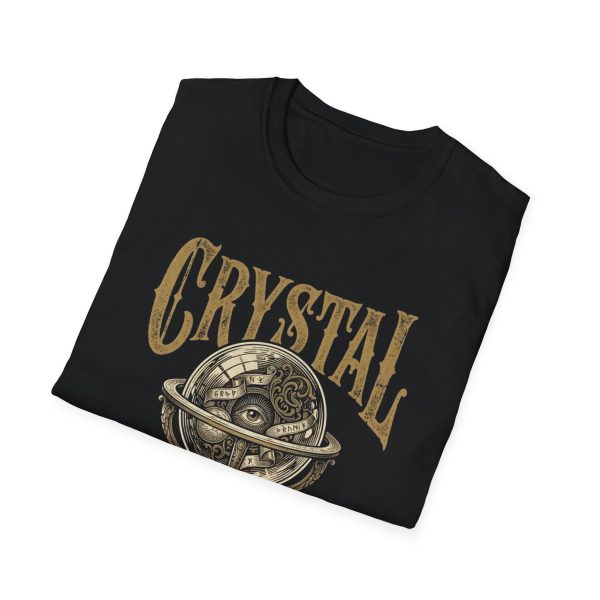 Crystal Orb Graphic T‑Shirt — Vintage Fortune Teller Eye Design