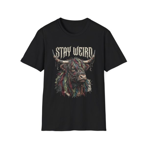 Stay Weird Highland Cow T-Shirt