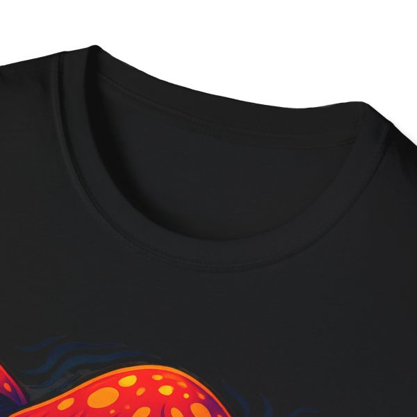 Psychedelic Mushroom Skull T‑Shirt