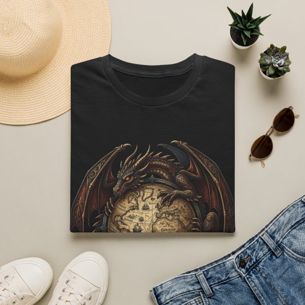 Dragon Orb T-Shirt — Fantasy Dragon Globe Graphic Tee