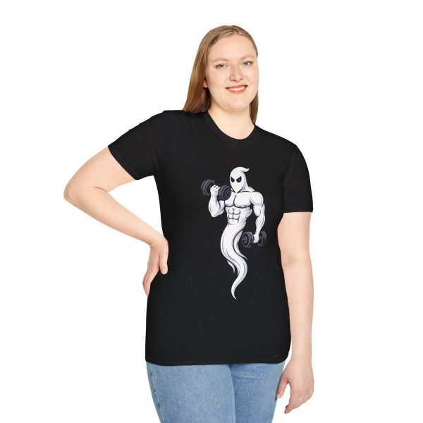 13735635226703898687_2048.jpeg Ghost Lifter T-Shirt – Gym Ghost Lifting Dumbbell Fitness Tee