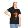 Endure Flame Cross T‑Shirt – Inspirational Christian Faith Tee