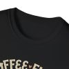 Coffee-First Cat T-Shirt — "Coffee First, Then Cuddles" Cute Cat Graphic Tee