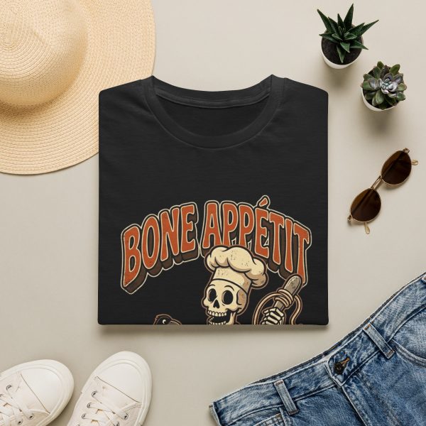 13896608099459284157_2048.jpeg Bone Appétit Skull Chef T-Shirt — Funny Halloween Cooking Shirt