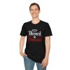 14052279005224649489_2048.jpeg Blessed & Possessed — Angel Halo and Red Devil Horns Christian T-Shirt
