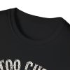 14207189722892157688_2048.jpeg Too Cute To Care Graphic T-Shirt — Skull Girl Heart Sunglasses Tee