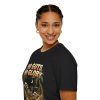 T-Shirt — "No Guts, No Glory" Skeleton Beach Retro Graphic