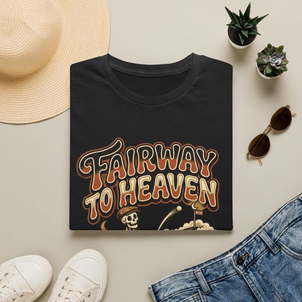 15459733398483561050_2048.jpeg Fairway to Heaven Golf T-Shirt — Vintage Skeleton Golfer Graphic