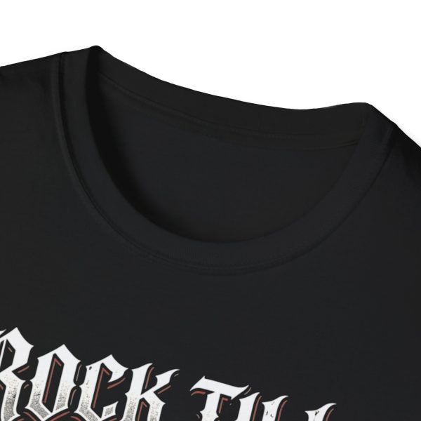 15653831501468986977_2048.jpeg Rock Till You Rot T-Shirt — Gothic Skeleton Metal Band