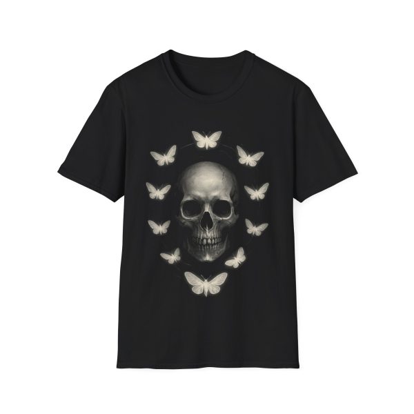 15675281859903700659_2048.jpeg Skull & Butterflies T-Shirt — Gothic Vintage Skull Tee