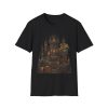 15827115707327639873_2048.jpeg Gothic Castle Dragon T‑Shirt — Fantasy Medieval Castle