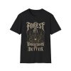 16536070316345271477_2048.jpeg The Forest Understands Me Better T-Shirt — Dark Nature Graphic Tee