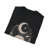 16558938642200036214_2048.jpeg Celestial Skull Moon T-Shirt — Mystical Night Sky Graphic Tee