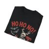 Ho Ho No! Skeleton Sleigh Christmas T-Shirt