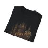 16995997965368071941_2048.jpeg Gothic Castle Dragon T‑Shirt — Fantasy Medieval Castle