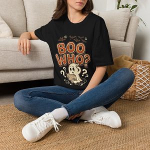 Halloween 'Boo Who T-Shirt ?'  — Cute Spooky Graphic Tee