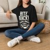 Bite Back! Graphic T-Shirt — Edgy Horror Fang Design