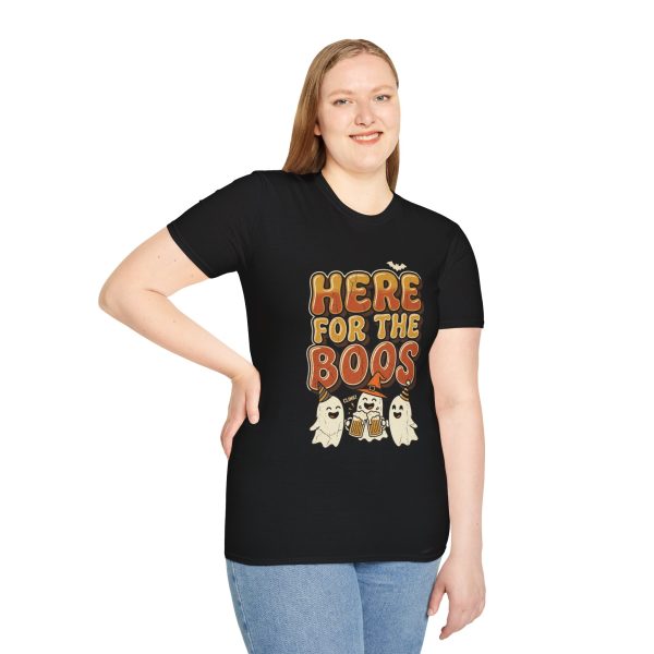 17906004494869372707_2048.jpeg Here for the Boos Halloween T-Shirt — Funny Ghost Party Tee