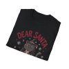 18037247356875281774_2048.jpeg T-Shirt — "Dear Santa Define Naughty" Funny Cat Christmas Tee