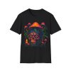 Psychedelic Mushroom Skull T-Shirt