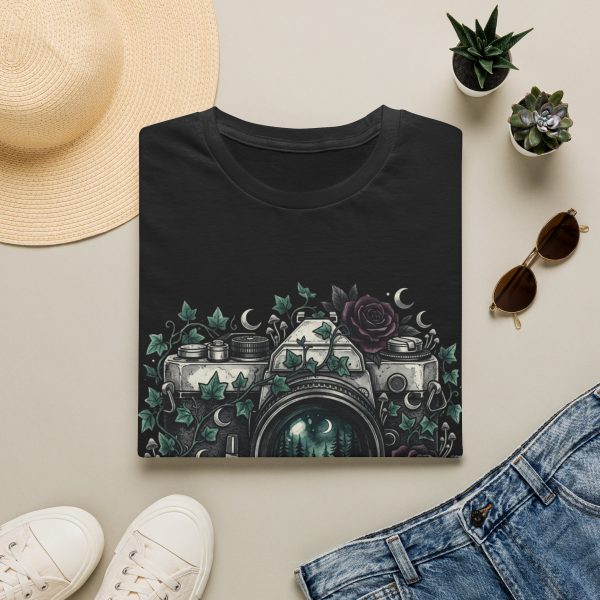Collect Weird Memories T-Shirt — Retro Camera Floral Graphic