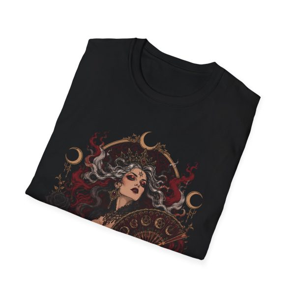 Witch Queen T-Shirt — Gothic Moonlit Hex Queen Graphic Tee
