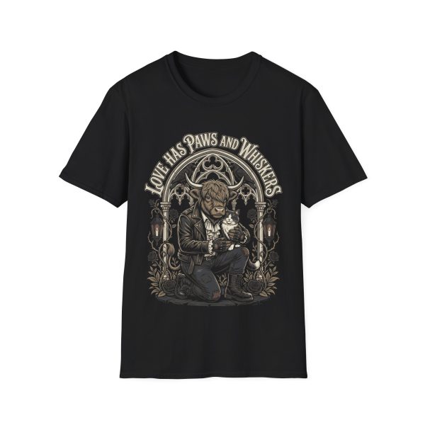 2027871496712898703_2048.jpeg T-Shirt — "Love Has Paws and Whiskers" Vintage Cat & Dog Lover