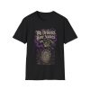 204453651628426299_2048.jpeg My Demons Have Names T‑Shirt — Gothic Raven & Purple Smoke
