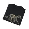 Born to Outrun Greyhound T-Shirt — Geometric Galaxy Dog