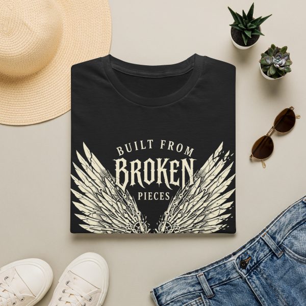 2153982498779680104_2048.jpeg Built From Broken Pieces T-Shirt — Inspirational Tee