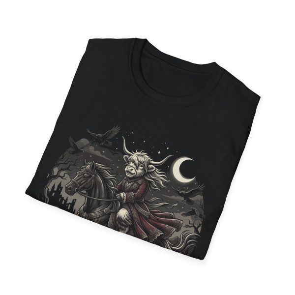 Freedom Has Four Hooves T-Shirt — Viking Goat Riding Horse