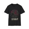 I Flourish in Bad Company T-Shirt — Dark Floral Graphic Tee
