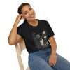 Skull & Florals T-Shirt — "Stay Wild, Stay Strange" Gothic Floral Tee