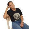 2831034102536408363_2048.jpeg Rose Guitar T-Shirt — "Music Is What Feelings Sound Like"