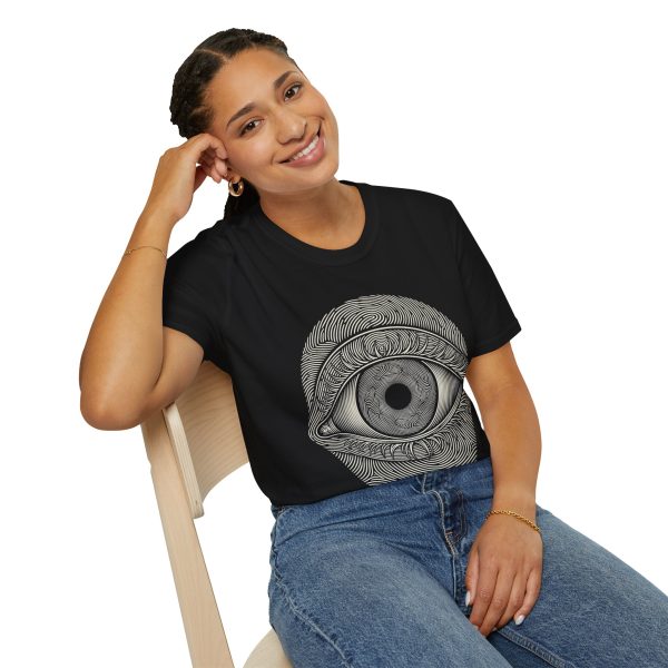 2866135703258968612_2048.jpeg All-Seeing Eye T-Shirt — Mystical Tee with Intricate Line Art
