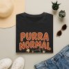 Purra Normal Cat T-Shirt — Cute Halloween Cat Graphic Tee