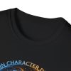 Main Character Duality T-Shirt — Blue & Gold Lion Yin-Yang Design
