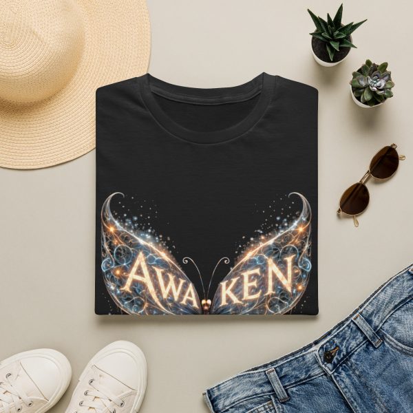 3683926689982600648_2048.jpeg Awaken Butterfly T‑Shirt — Mystic Sparkle Wings Graphic Tee