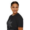 Let It Snow Snowflake Graphic Tee — Holiday Music Note Winter Shirt