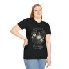 Lantern & Floral Tee — “Even Darkness Carries Light” Inspirational T-Shirt