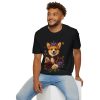 4065353058282011759_2048.jpeg Corgi Crown T-Shirt – Floral Royal Dog Tee