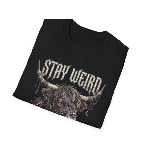 Stay Weird Highland Cow T-Shirt