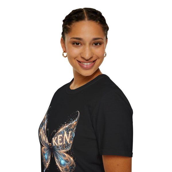 5147728063732952863_2048.jpeg Awaken Butterfly T‑Shirt — Mystic Sparkle Wings Graphic Tee