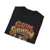 Grim Situation T-Shirt — Retro Grim Reaper Graphic Tee